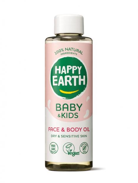 Happy Earth gezicht&lichaamolie baby&kids