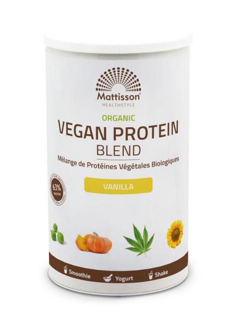 Mattisson organic protein blend vanilla