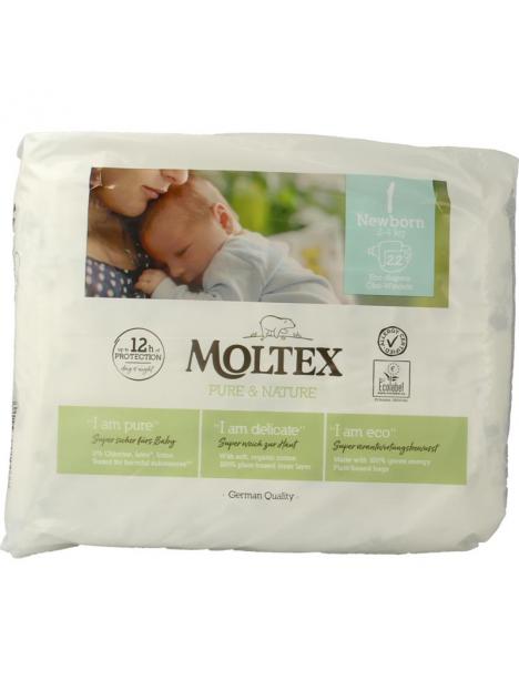 Moltex Pure & nature babyluiers newborn