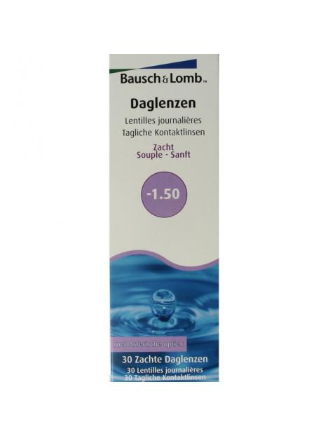 Bausch & Lomb bausch+lomb daglenzen -1.50