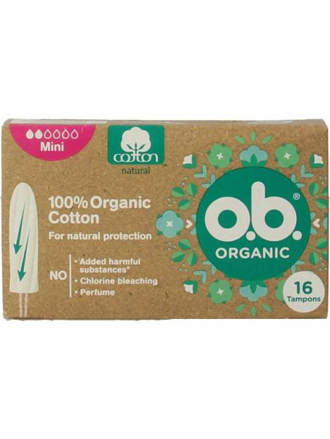 OB OB tampons organic mini
