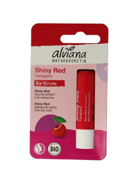 Alviana Lipverzorging shiny red