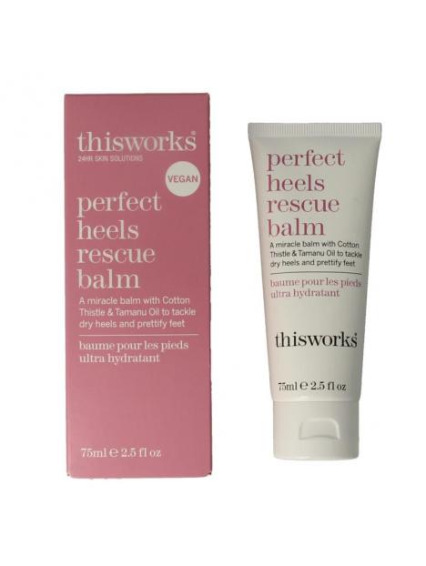 This Works perfect heels rescue balm