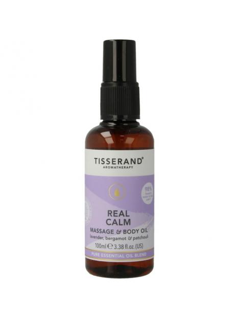 Tisserand real calm massage & bodyoil