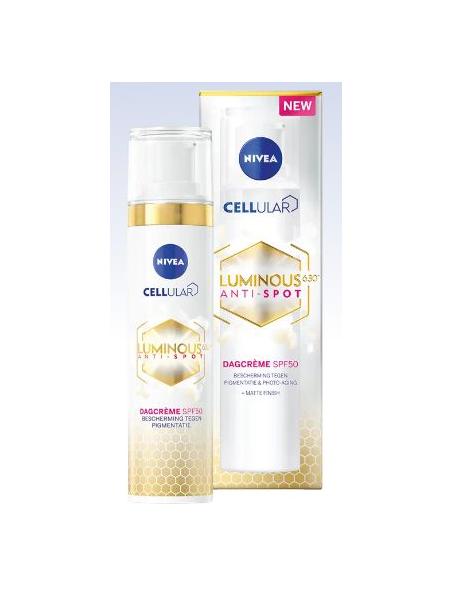 Cellular luminous anti-pigment fluid cream SPF50