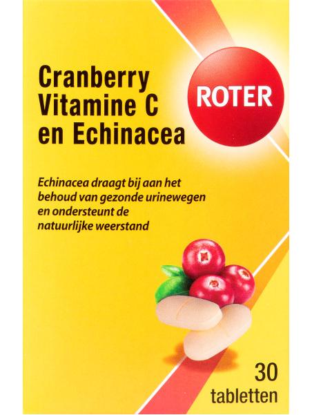 Cranberry vitamine C & echinacea