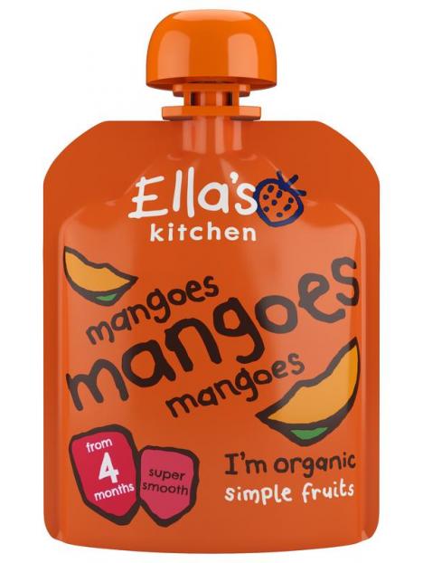 Mango knijpzakje 4+ maanden bio