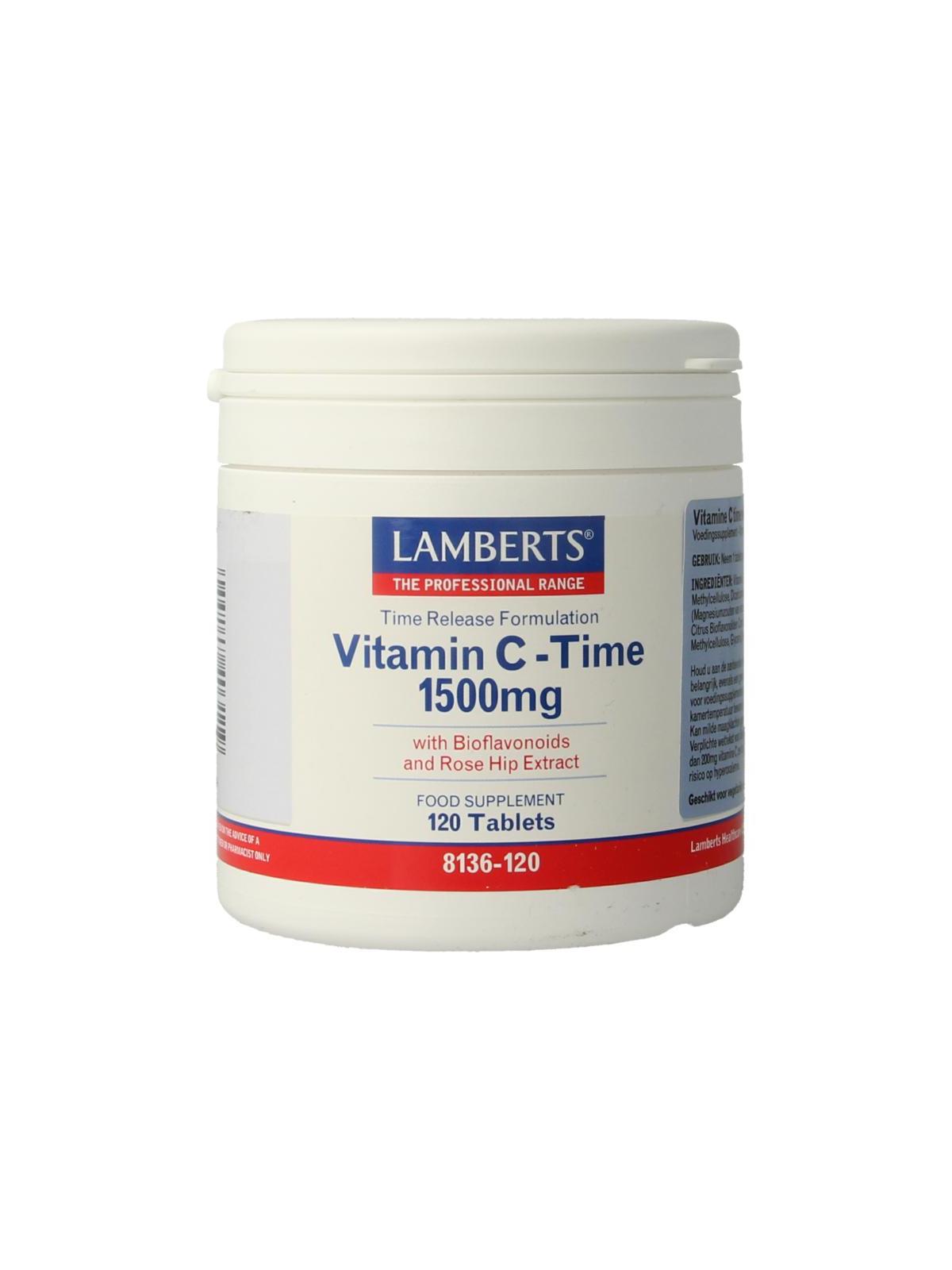 Vitamine C 1500 Time release & bioflavonoiden