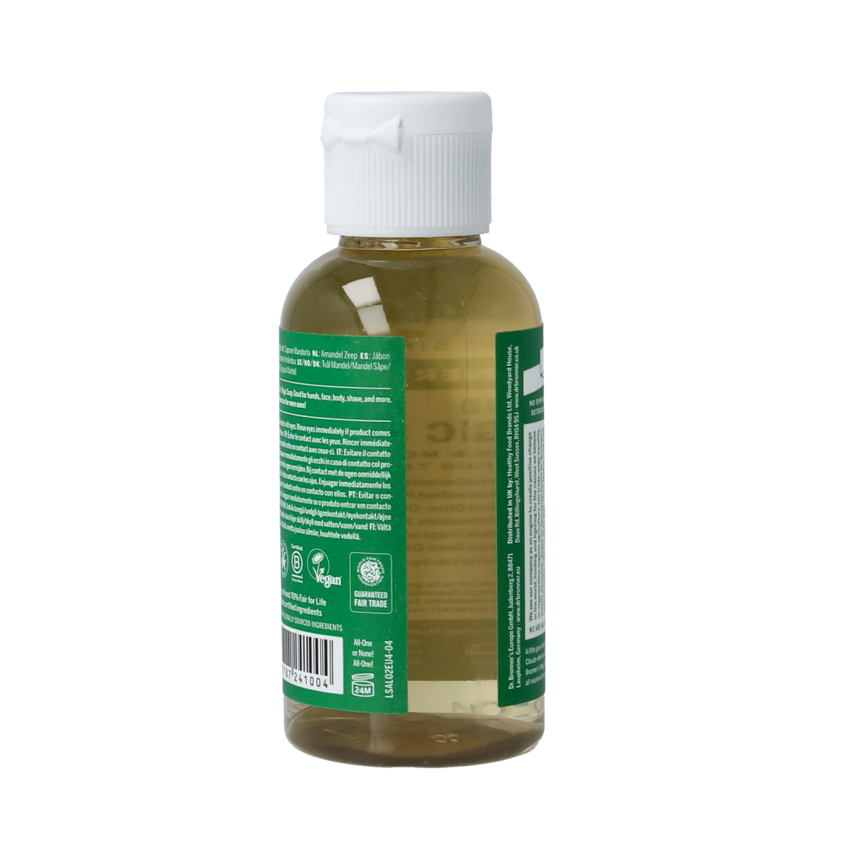 Dr Bronners Liquid soap amandel 60.00 Milliliter