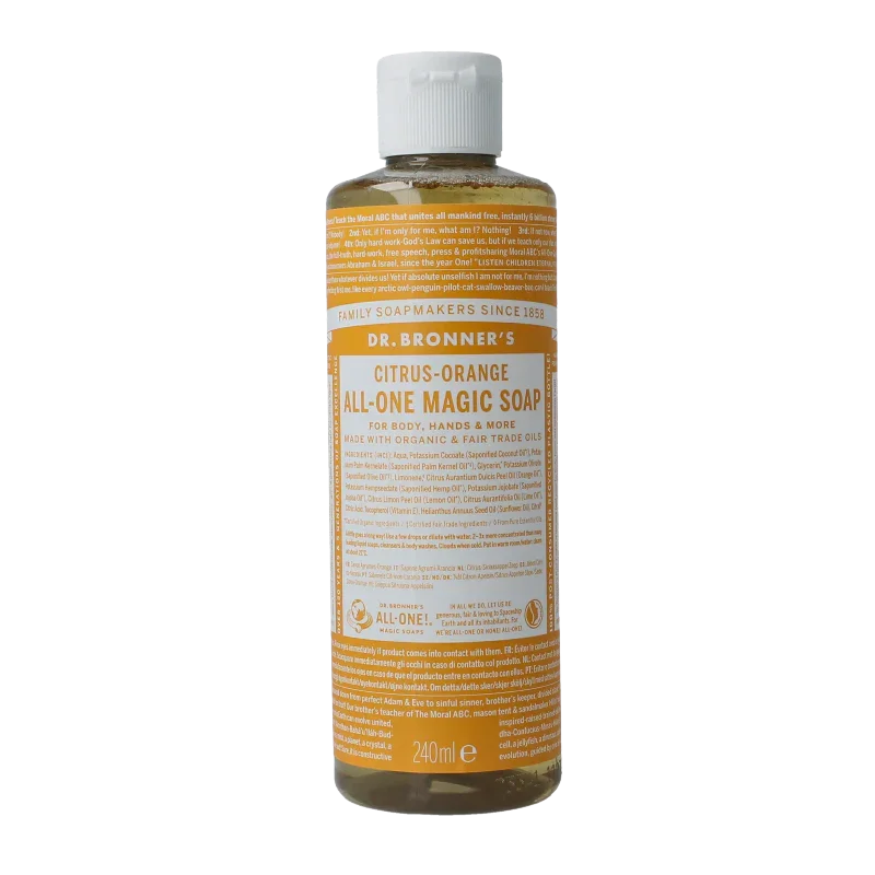 Dr. Bronner's Liquid soap citrus  240 Milliliter