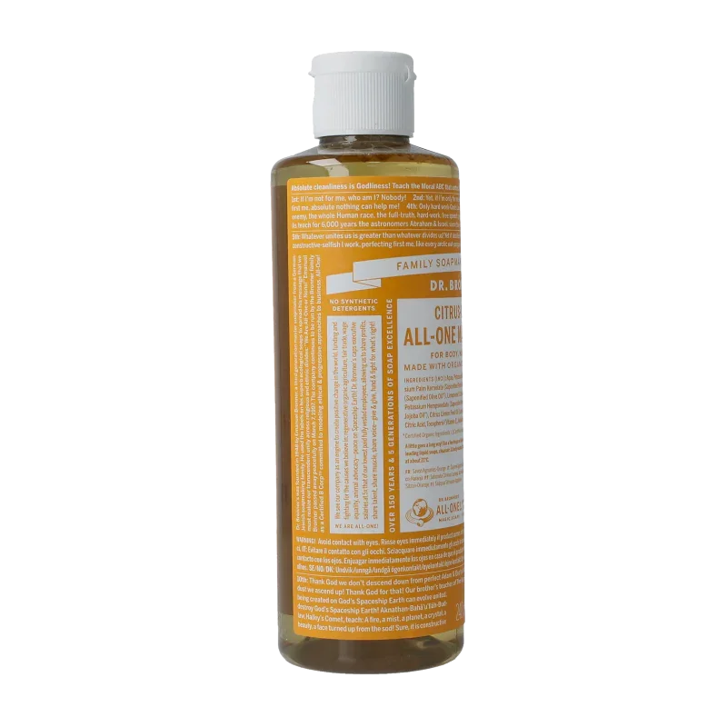 Dr. Bronner's Liquid soap citrus  240 Milliliter