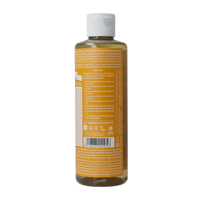 Dr. Bronner's Liquid soap citrus  240 Milliliter