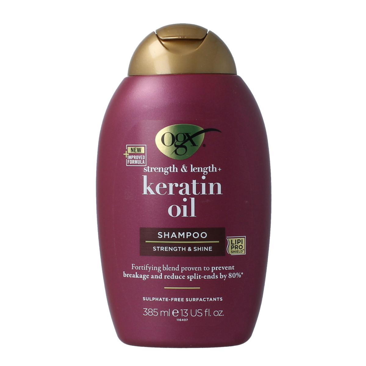OGX Anti breakage keratin oil shampoo 385.00 Milliliter
