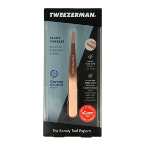 Tweezerman Schrägpinzette rose gold 1,00 Stück