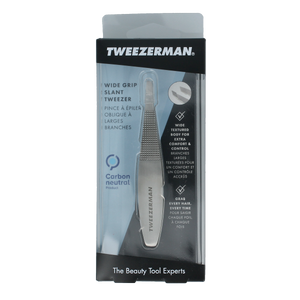 Pinzas de depilar Tweezerman Slant antideslizantes con agarre 1.00 Unidades