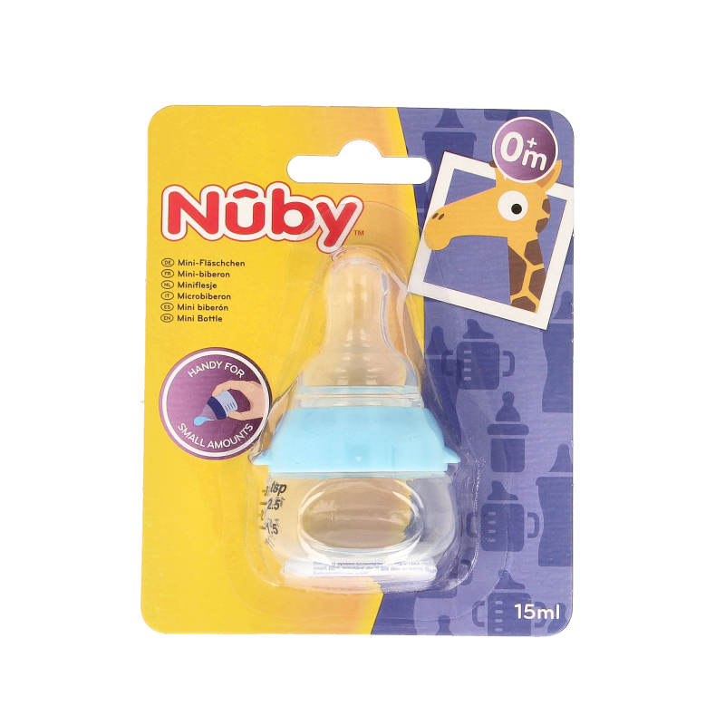 Nuby Mini flesje 15ml 0+ maanden 15 Milliliter