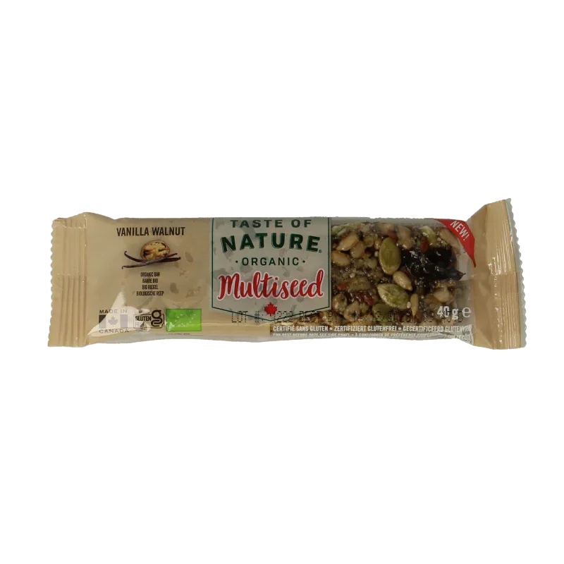 Taste Of Nature Vanilla walnut  bio 40 Gram