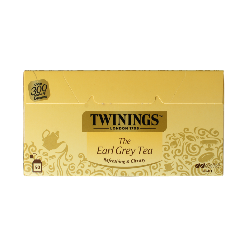 Twinings Earl grey envelop 50 Zakjes