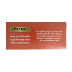 Twinings Apple cinnamon raisin 25 Zakjes