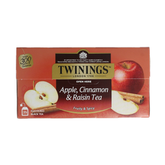 Twinings Apple cinnamon raisin 25 Zakjes