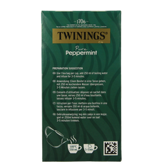 Twinings Pepermunt 20.00 Zakjes