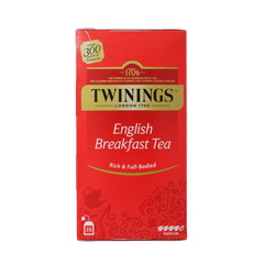 Twinings English breakfast thee envelop zwart 25 Zakjes
