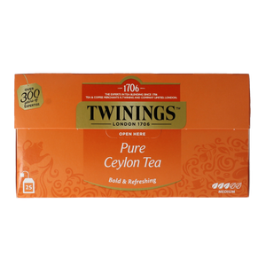 Twinings Pure ceylon tea 25.00 Stuks