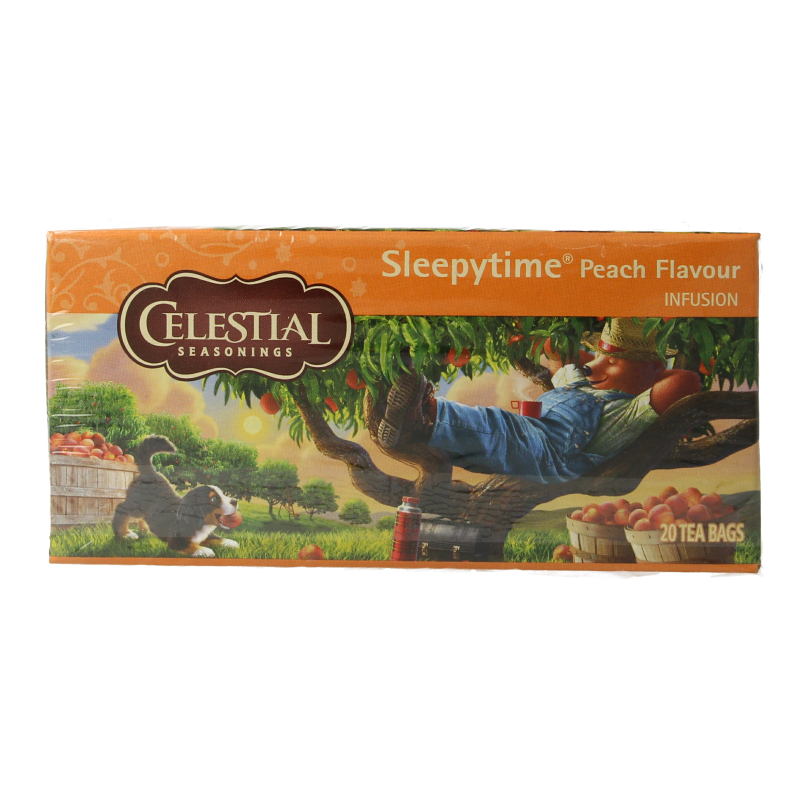 Celestial Season Sleepytime peach herb tea 20 Zakjes
