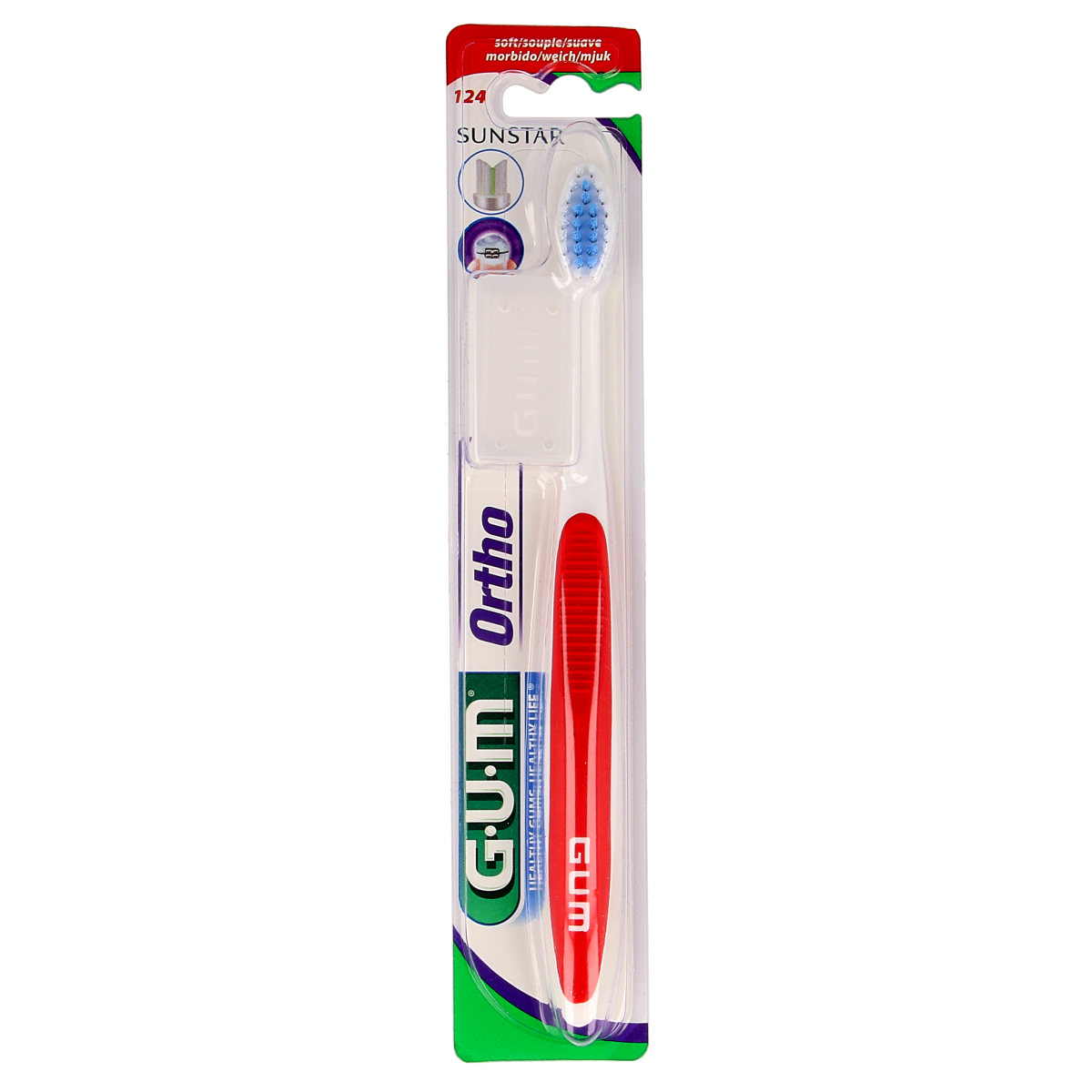 GUM Orthodontische borstel 1.00 Stuks