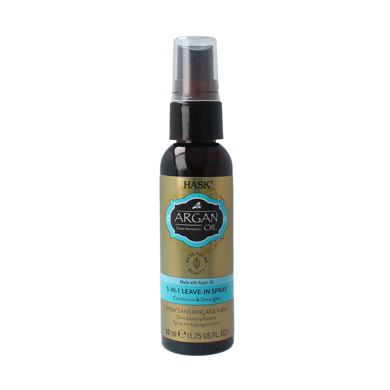 HASK Argan oil repair 5-in-1 leave in spray travel size 52 Milliliter