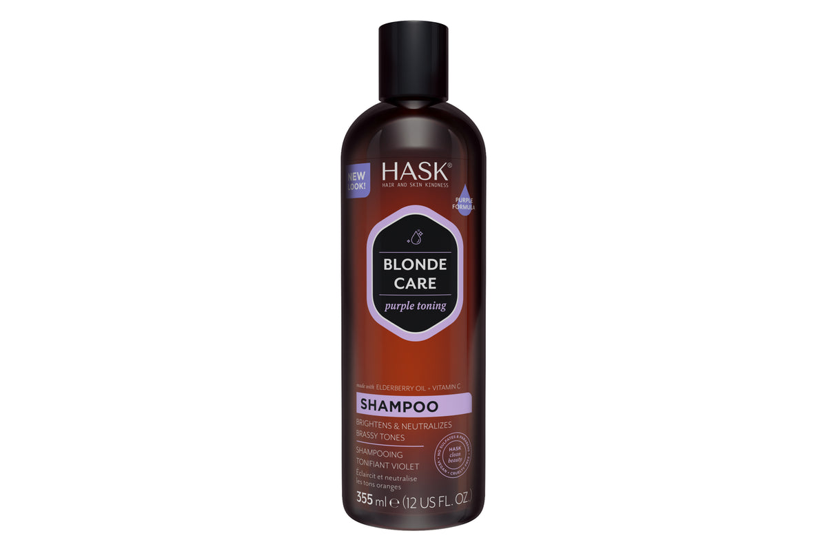 HASK Shampoo blonde care purple toning 355 Milliliter