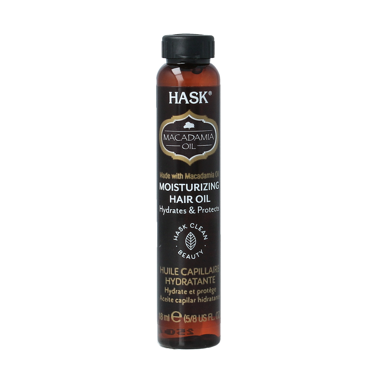 HASK Macadamia oil moisturising shine oil 18.00 Milliliter