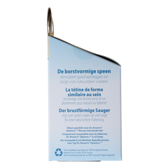 Dr. Brown's Options+ Y-speen brede halsfles 2.00 Stuks