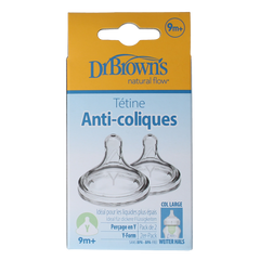 Dr. Brown's Options+ Y-speen brede halsfles 2.00 Stuks