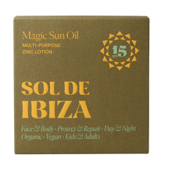 Sol De Ibiza Zonneolie beschermend & herstellend SPF15 bio 100.00 Milliliter