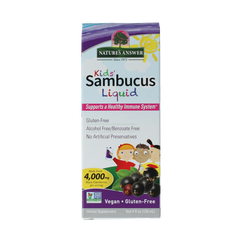 Natures Answer Sambucus kids vlierbessen extract 120.00 Milliliter