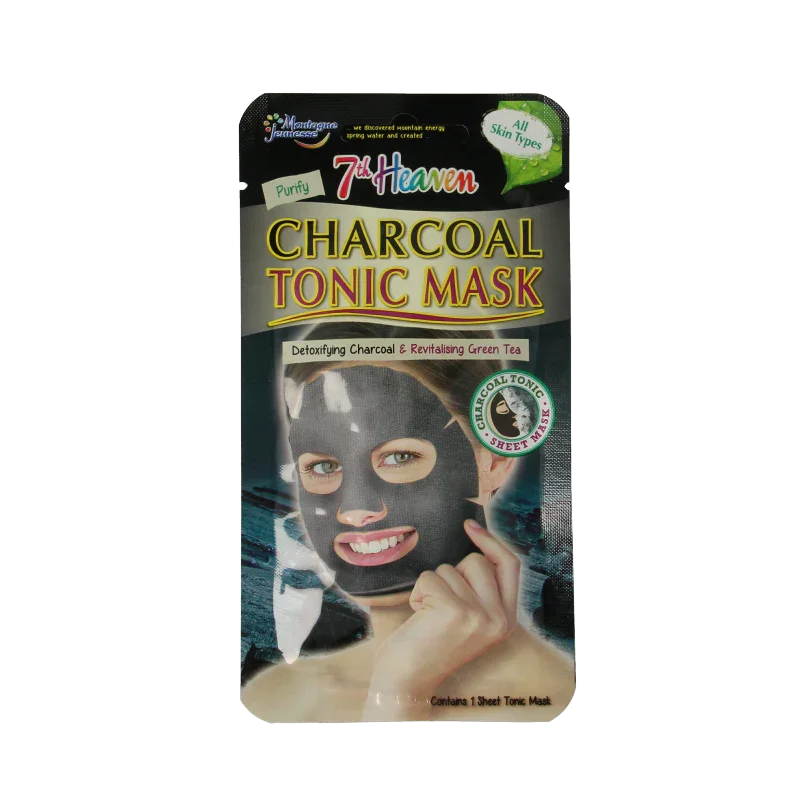 Montagne 7th Heaven face mask charcoal tonic 1 Stuks