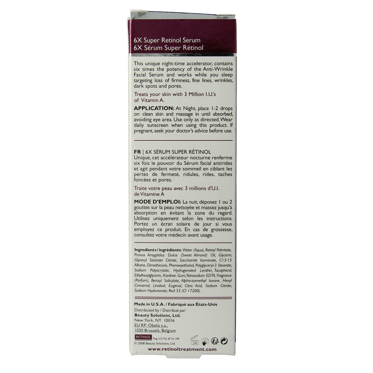 Retinol Super serum 30.00 Milliliter