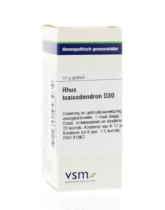 VSM Rhus toxicodendron D30 10 Gram