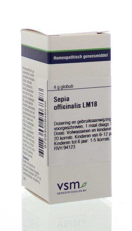 VSM Sepia officinalis LM18 4 Gram