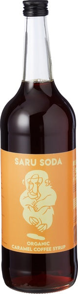 Saru Soda Siroop caramel koffie bio 1.00 Liter