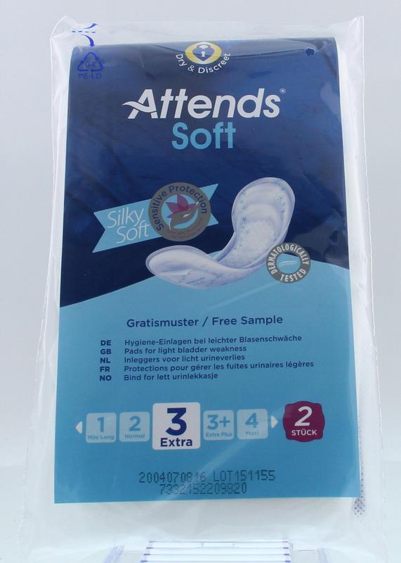 Attends Sample soft extra 3 2.00 Stuks