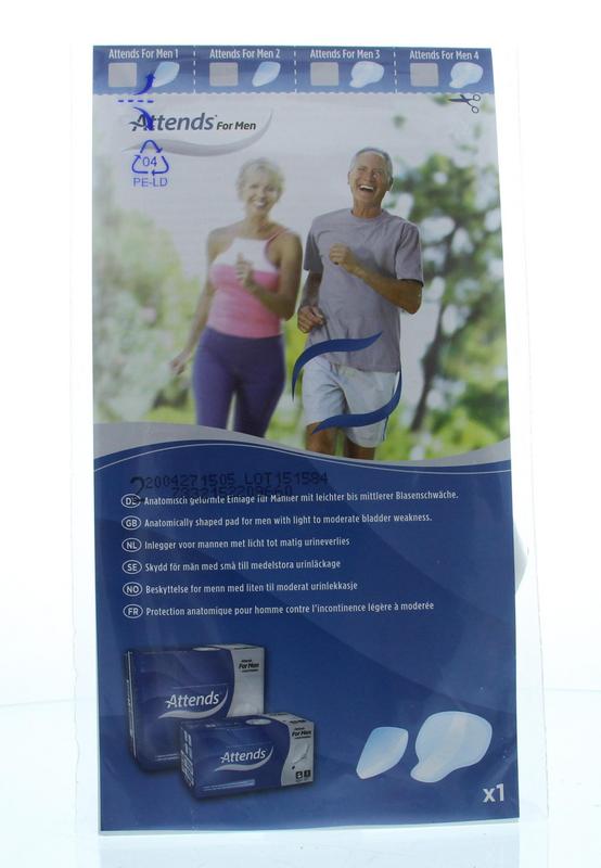 Attends Sample for men shield 2 2.00 Stuks