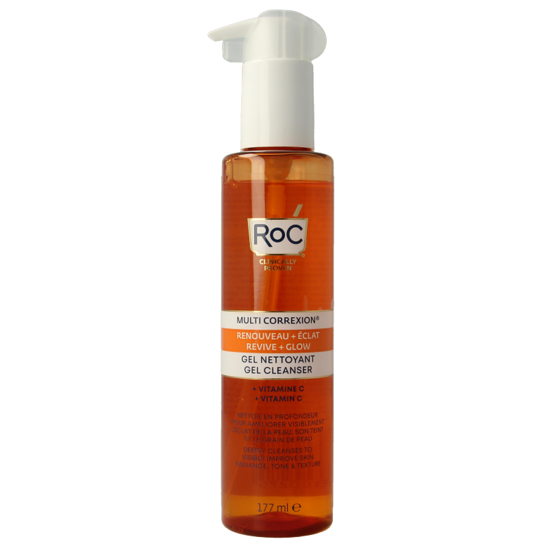 ROC Multi correxion revive+glow gel cream cleanser 177 Milliliter