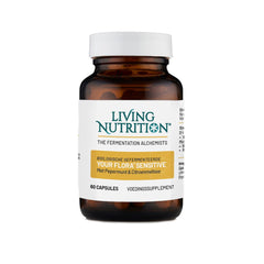 Living Nutrition Your Flora Sensitive pepermunt en citroenmelis bio 60.00 Capsules