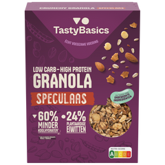 TastyBasics Granola speculaas 6.00 Stuks
