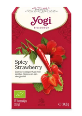 Yogi Tea Yogi® Spicy Strawberry Bio 17.00 Zakjes