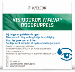 Weleda VISIODORON MALVA OOGDRUPPELS FLESJE 10.00 Stuks