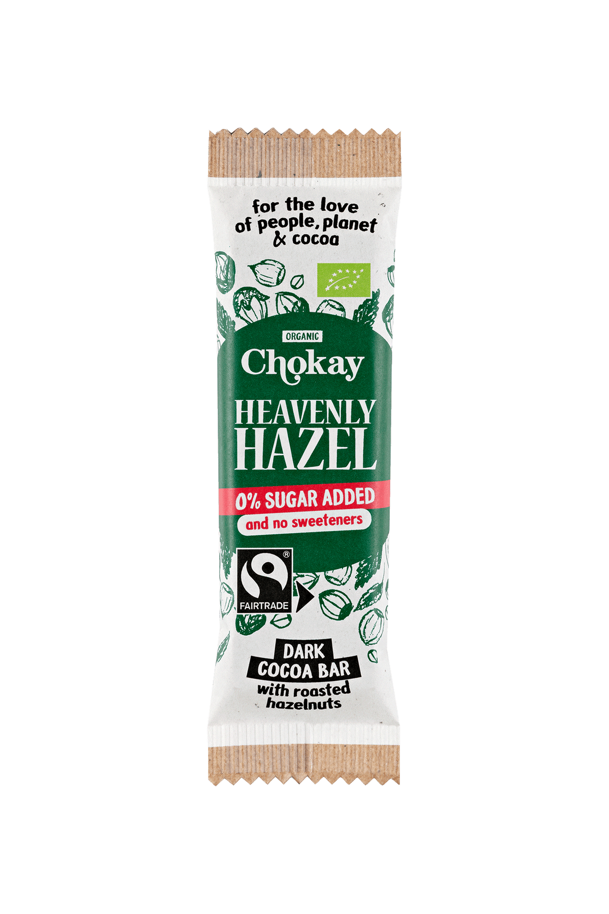 Chokay BIO Snack Bar Dark Heavenly Hazel 30.00 Gram