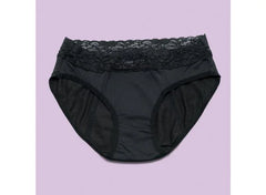 Cheeky Wipes Menstruatie ondergoed Feeling Pretty zw maat 36-38 1 Stuks